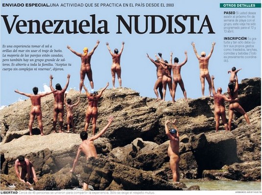 Nudistas Venezolanos